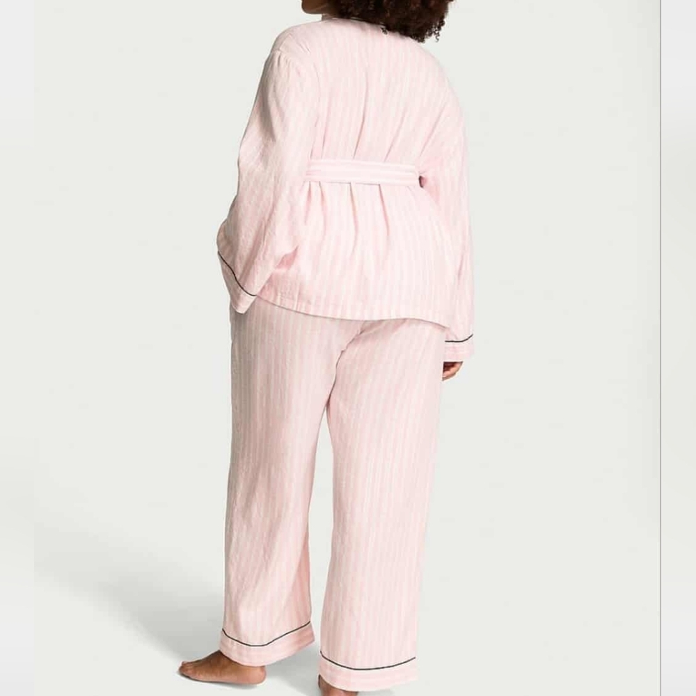 Victoria Secret Wrap Flannel PJ set Size XXL NWT - Picture 3 of 15